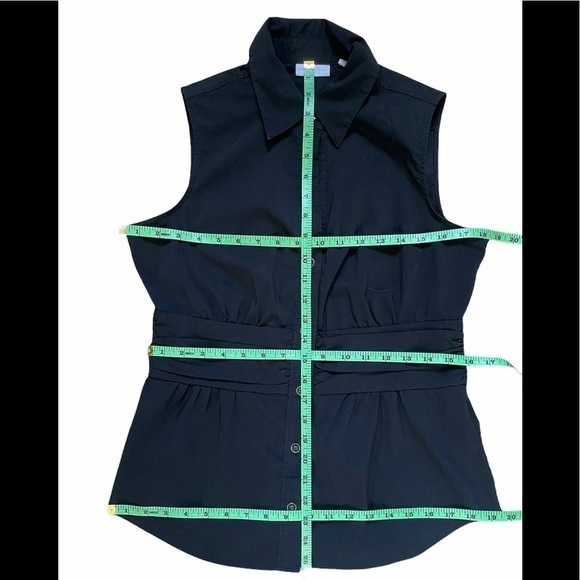 NEW York & Company Sleeveless Button-Down … - Picture 7 of 7
